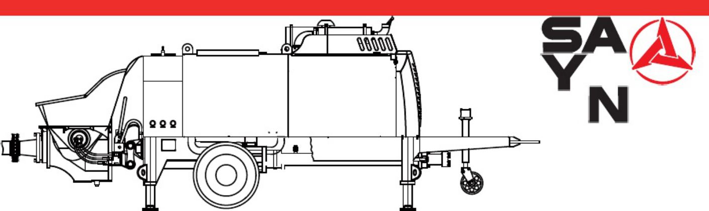 Sany Heavy HBT6013C-5S Concrete Pump Technical Manual [PDF] cover