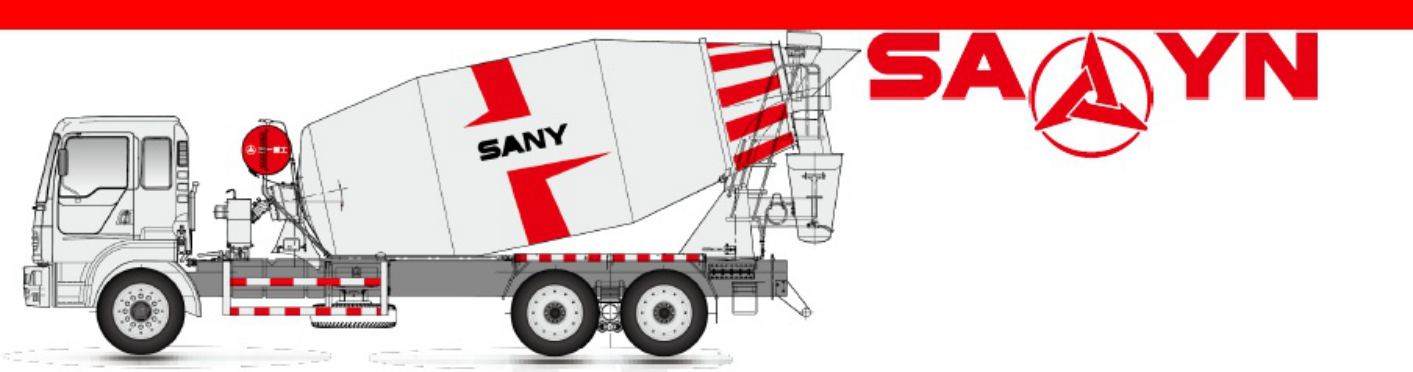 Sany Heavy Concrete Mixer Truck Technical Manual [PDF] cover