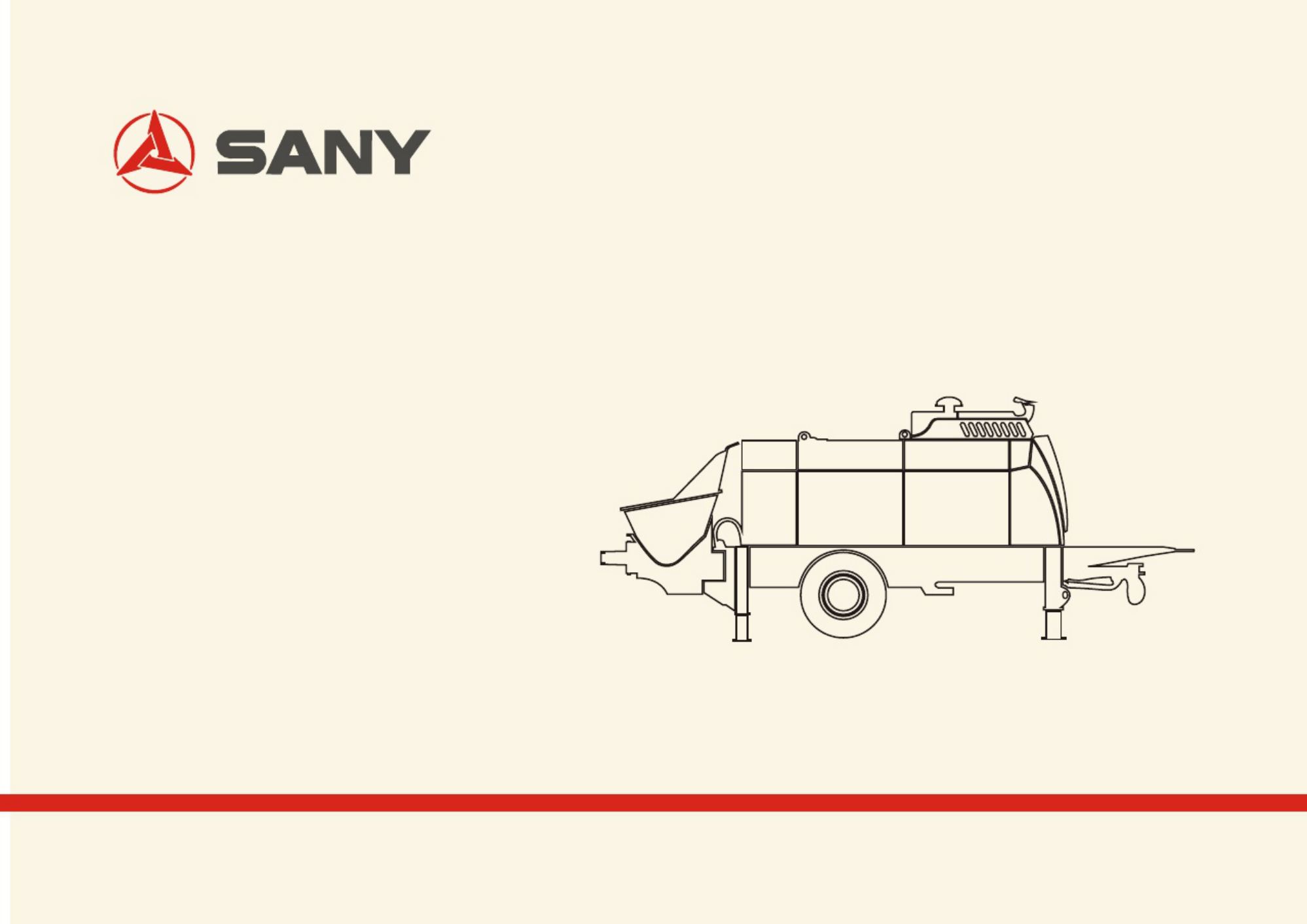 Sany Heavy HBT80C-1818DIII Parts Catalog [PDF] sample cover