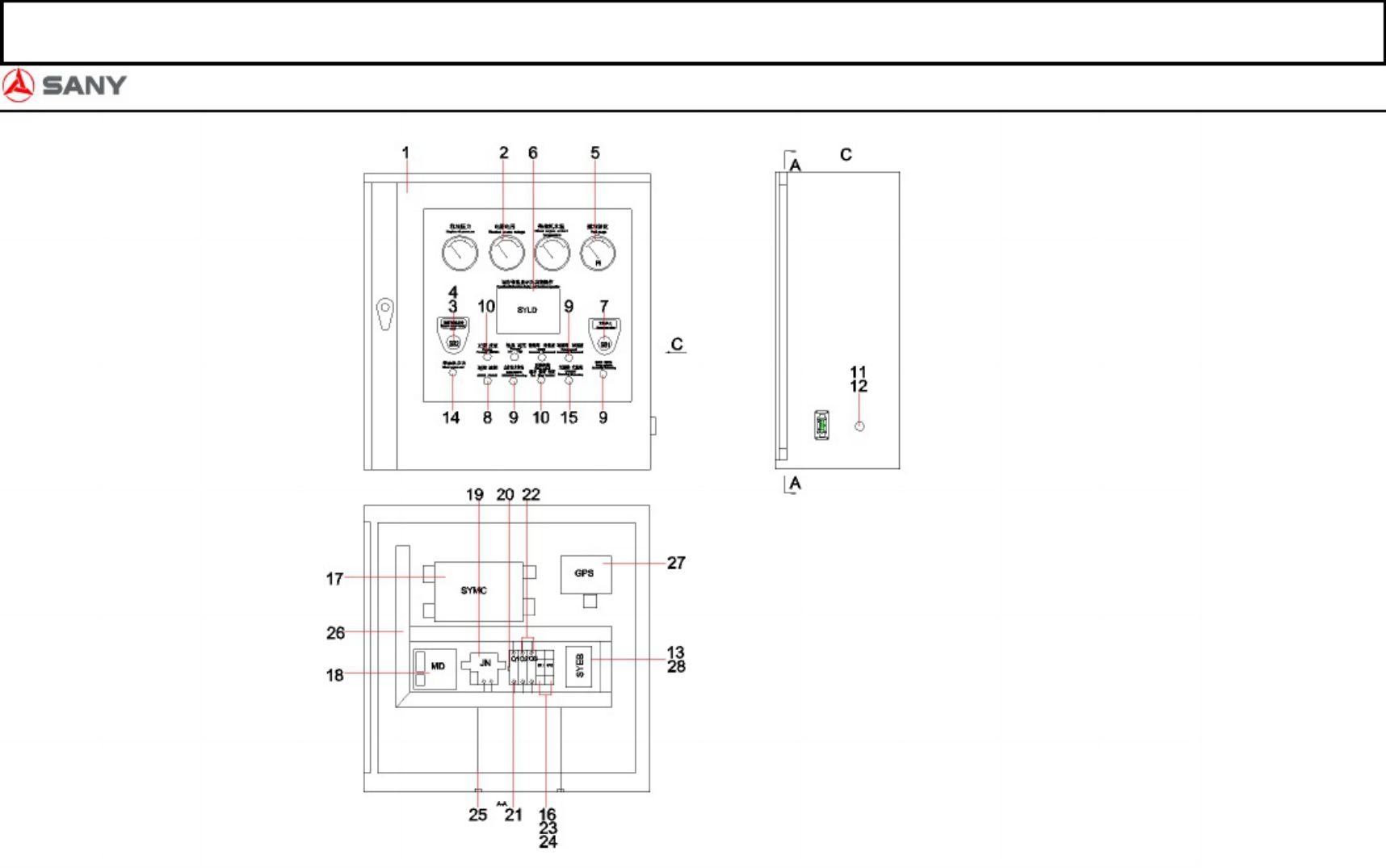 PDF page 146 of Sany Heavy HBT80C-1818DIII Parts Catalog [PDF]
