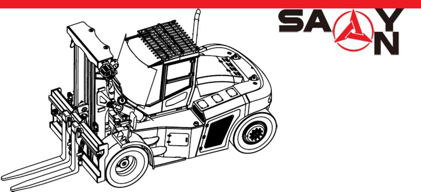 Sany Heavy Counter-balanced Forklift Technical Manual [PDF] cover