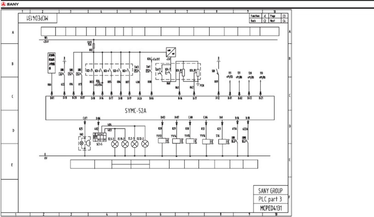 PDF page 471 of Sany Heavy Counter-balanced Forklift Technical Manual [PDF]
