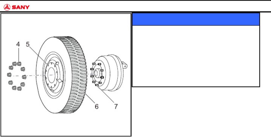 PDF page 234 of Sany Heavy Dumper Truck Chassis Technical Manual [PDF]