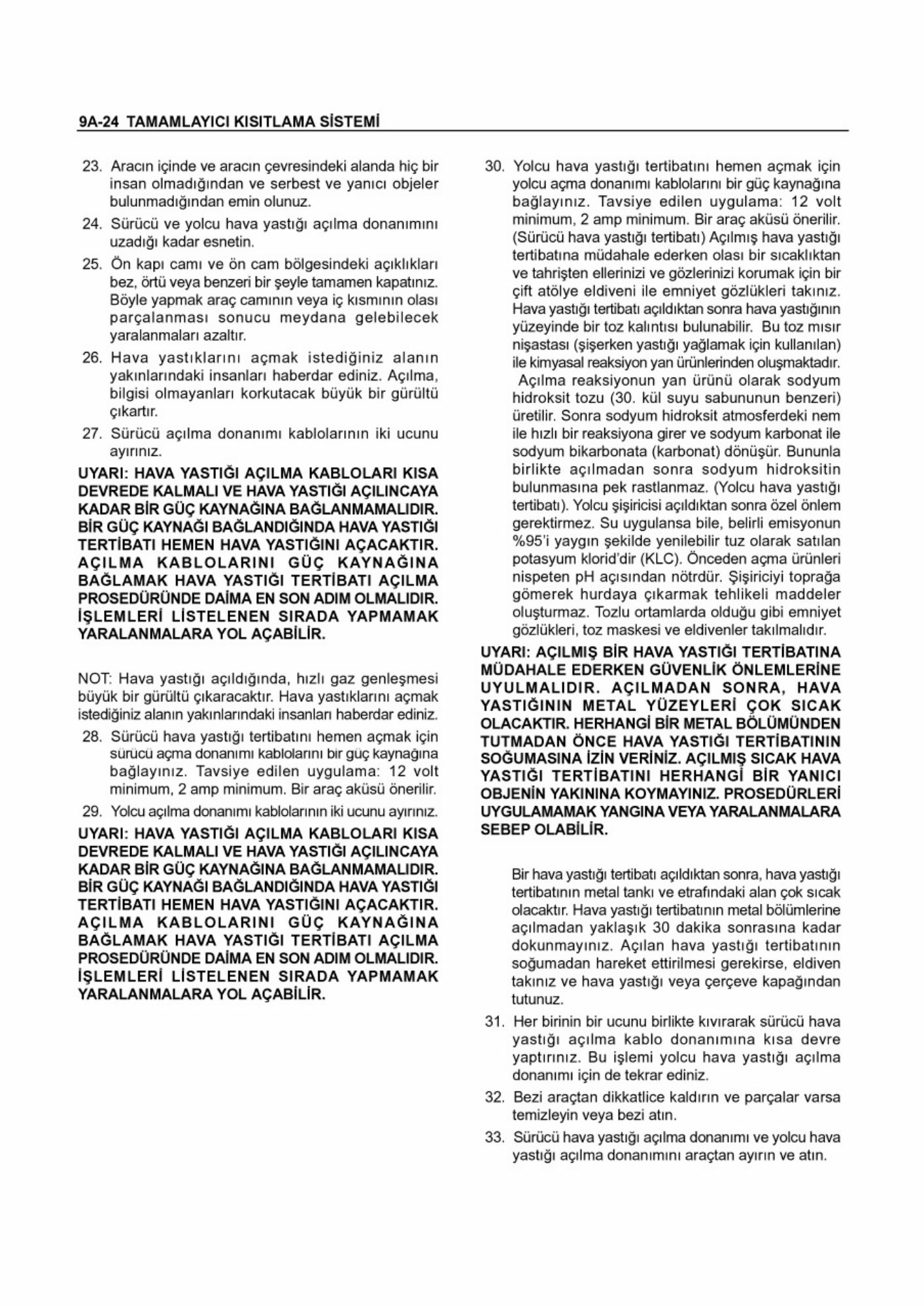 PDF page 44 of Isuzu Dmax Workshop Service Manual [PDF]