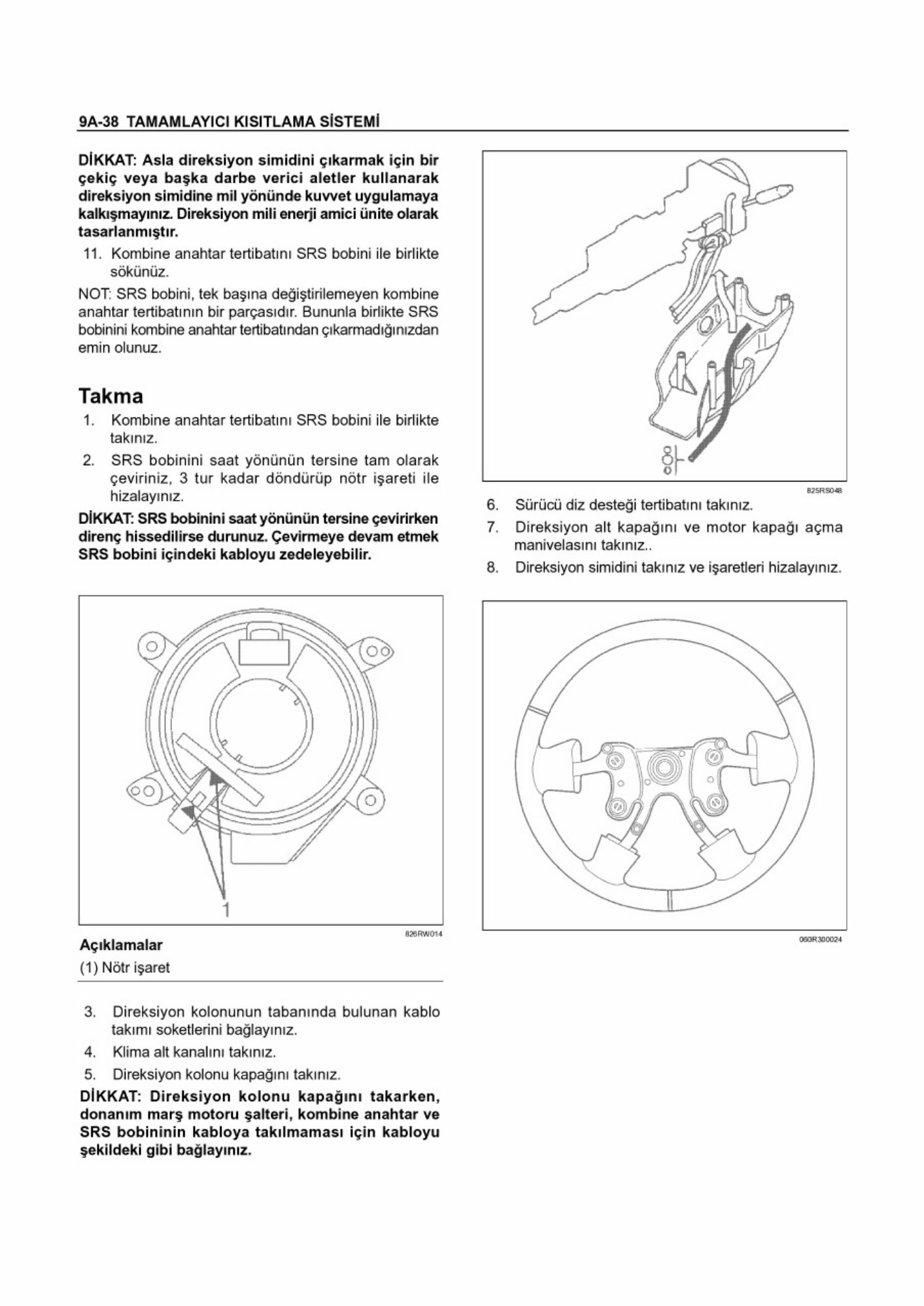 PDF page 58 of Isuzu Dmax Workshop Service Manual [PDF]