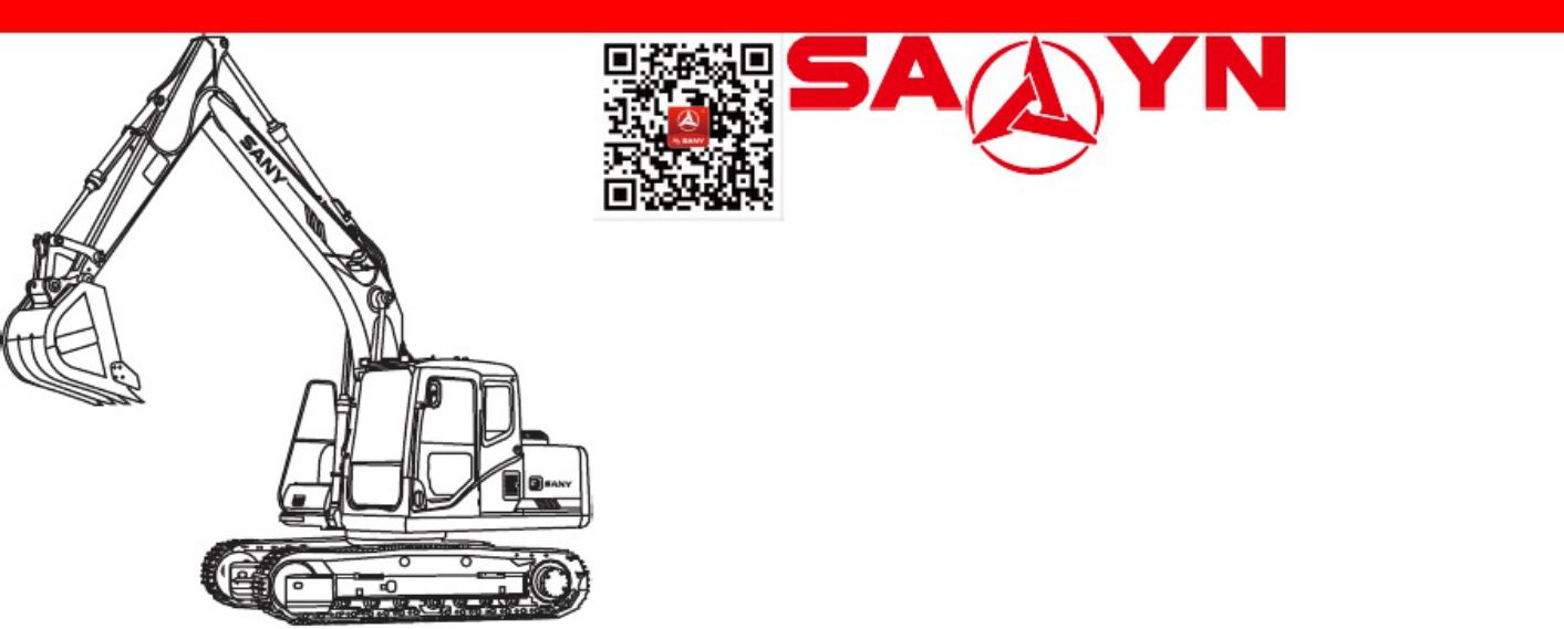Sany Heavy SY215H Technical Manual [PDF] sample cover