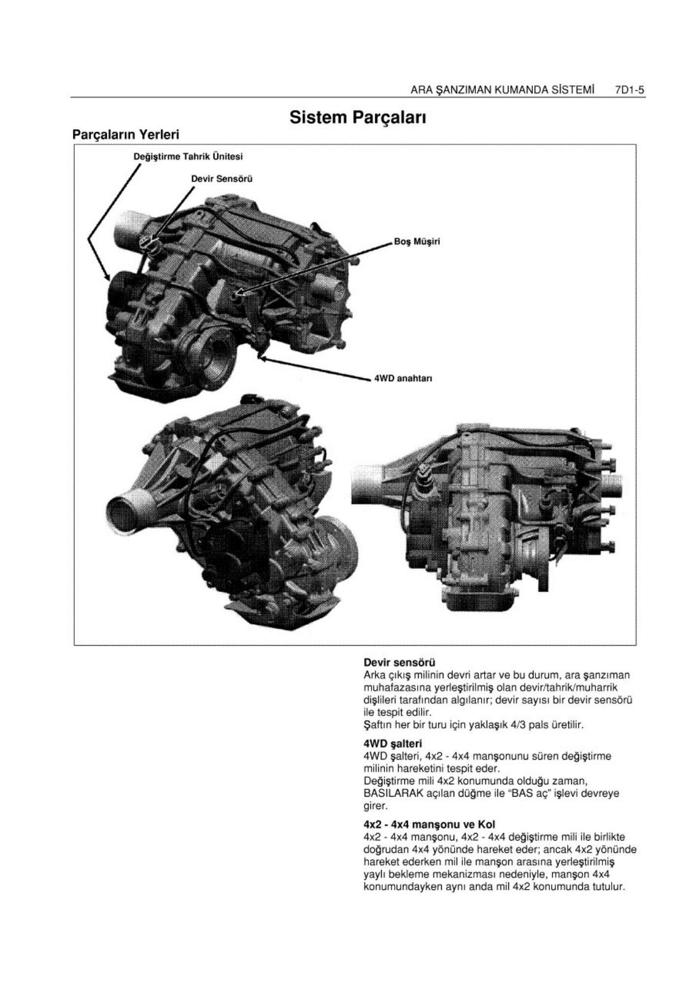 PDF page 44 of Isuzu Dmax Workshop Service Manual [PDF]