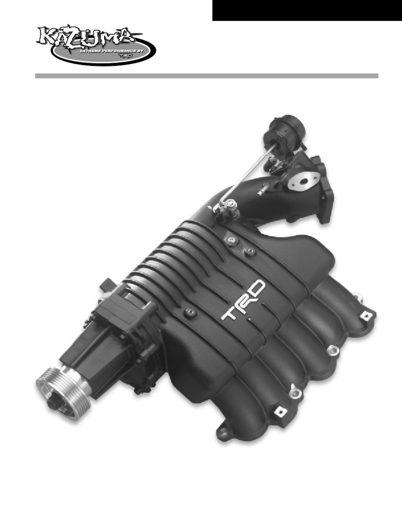 Technical Document 00602-17620-3xx TRD 1mz Supercharge Technical Manual [PDF] cover