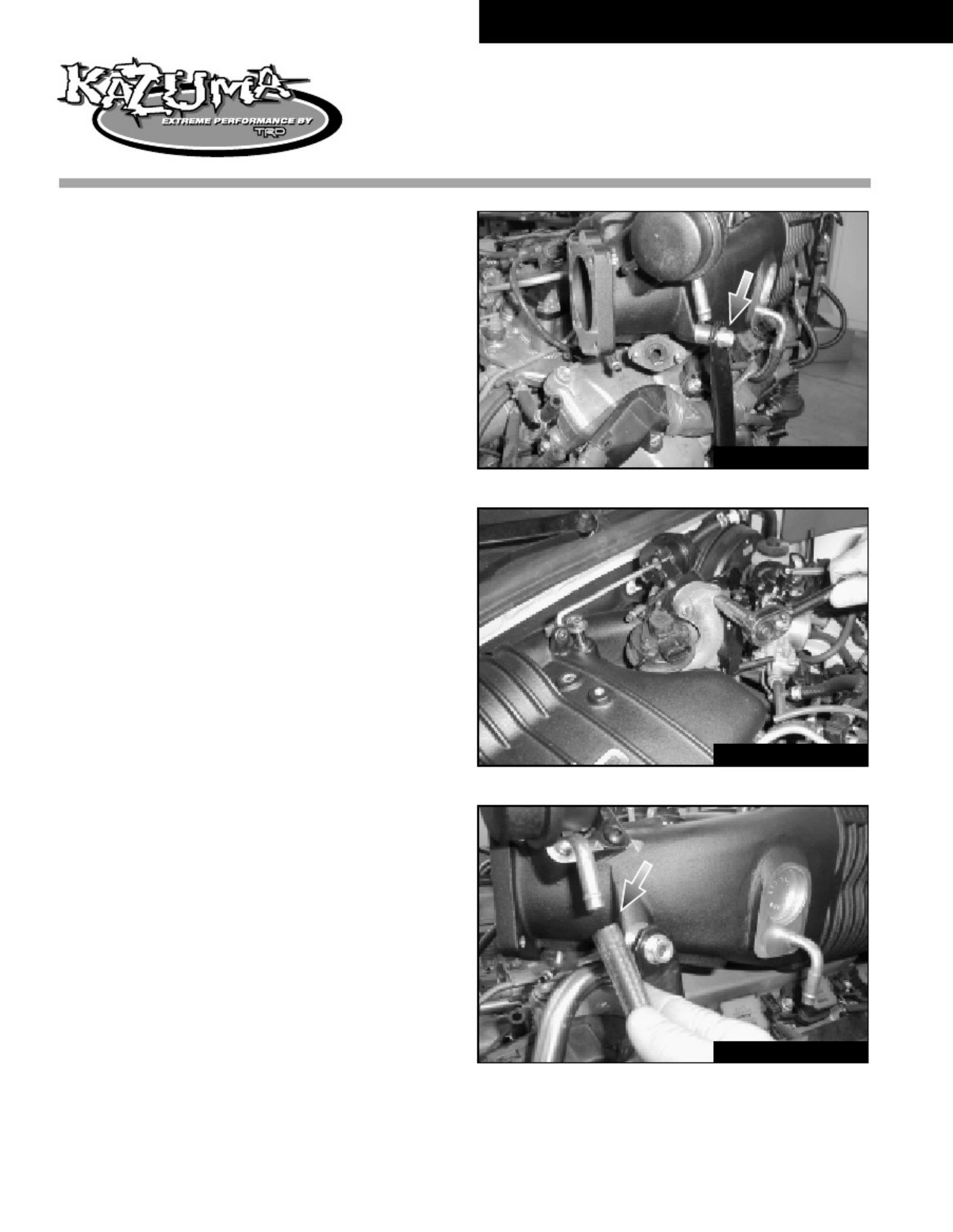 Sample 7 of Technical Document 00602-17620-3xx TRD 1mz Supercharge Technical Manual [PDF]