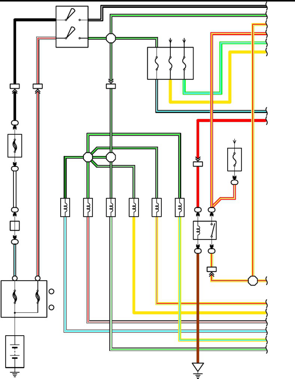 Sample 4 of Technical Document 1994 lc80 EWD Electrical Wiring Dia Complete Electrical Wiring Schematic & System Diagram [PDF]