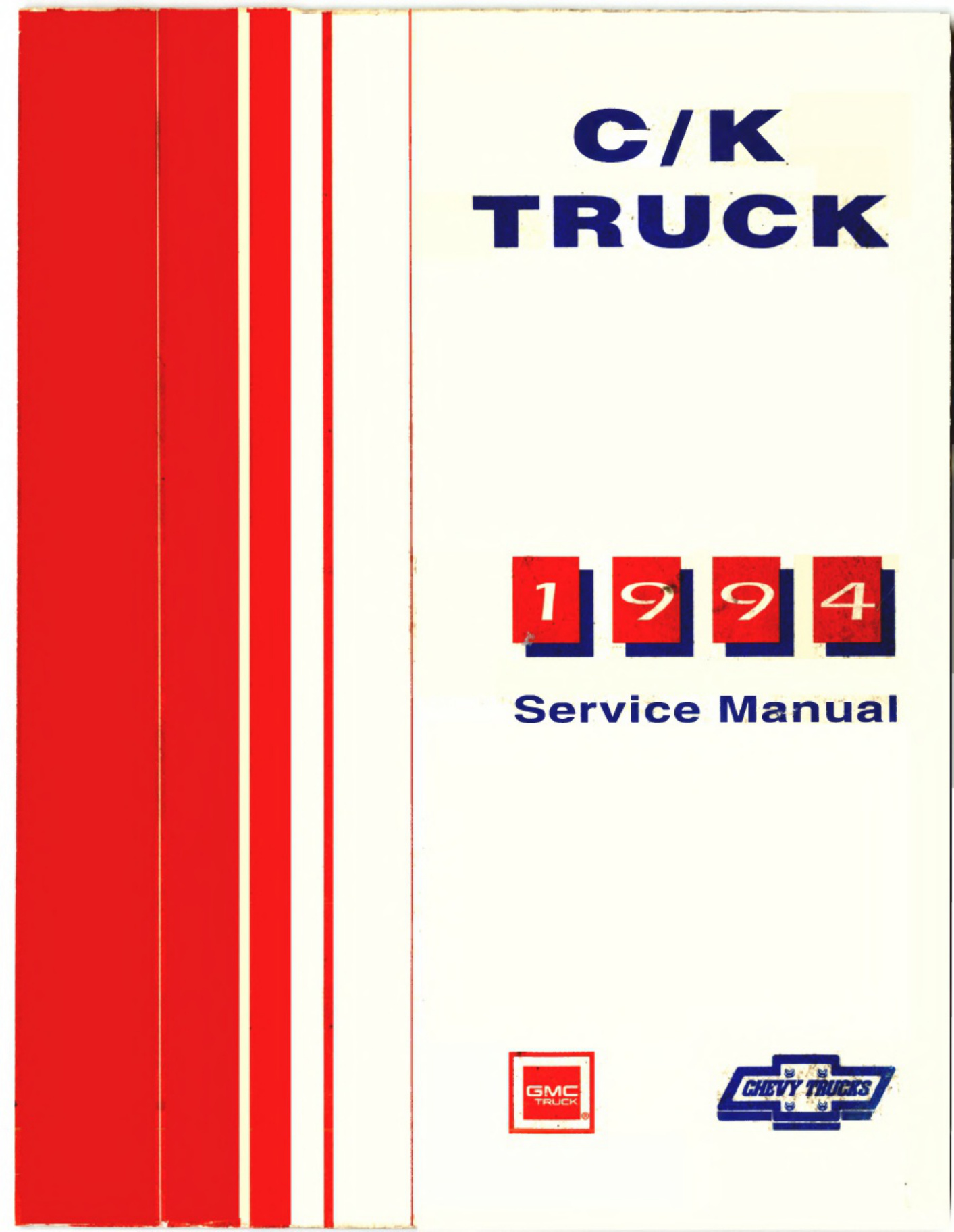 Technical Document 1994 Natp 9431 1994 CK Truck Workshop Service Manual [PDF] cover