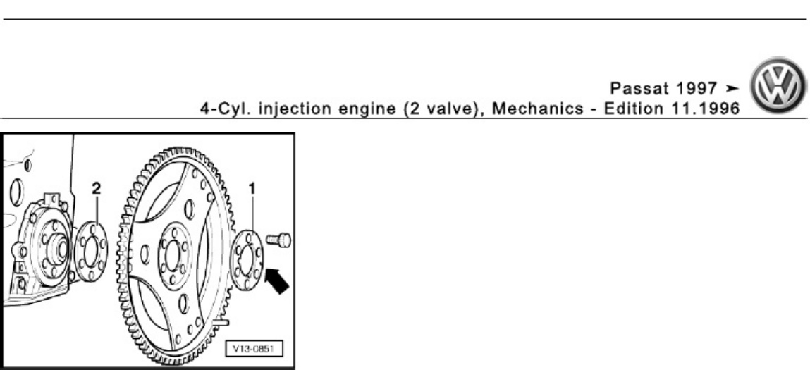 Sample 3 of Technical Document 1997 Passat 4-Cyl Engine Technical Manual [PDF]