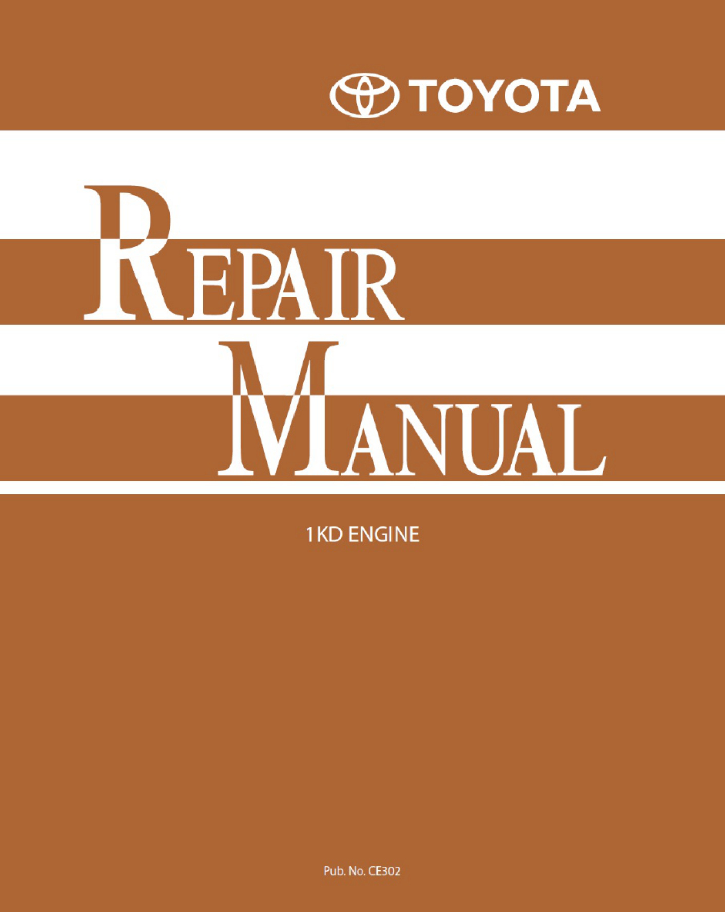Technical Document 1KD Engine Workshop Service Manual [PDF] cover