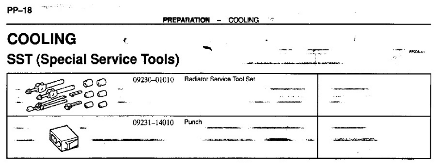 Sample 3 of Technical Document 1KZ-TE Engine Workshop Service Manual [PDF]