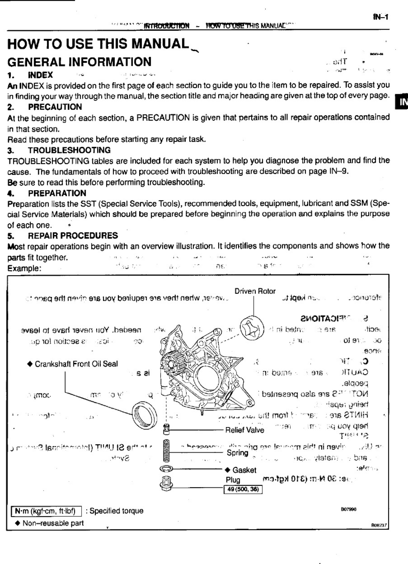 Sample 2 of Technical Document 1kz Te Technical Manual [PDF]