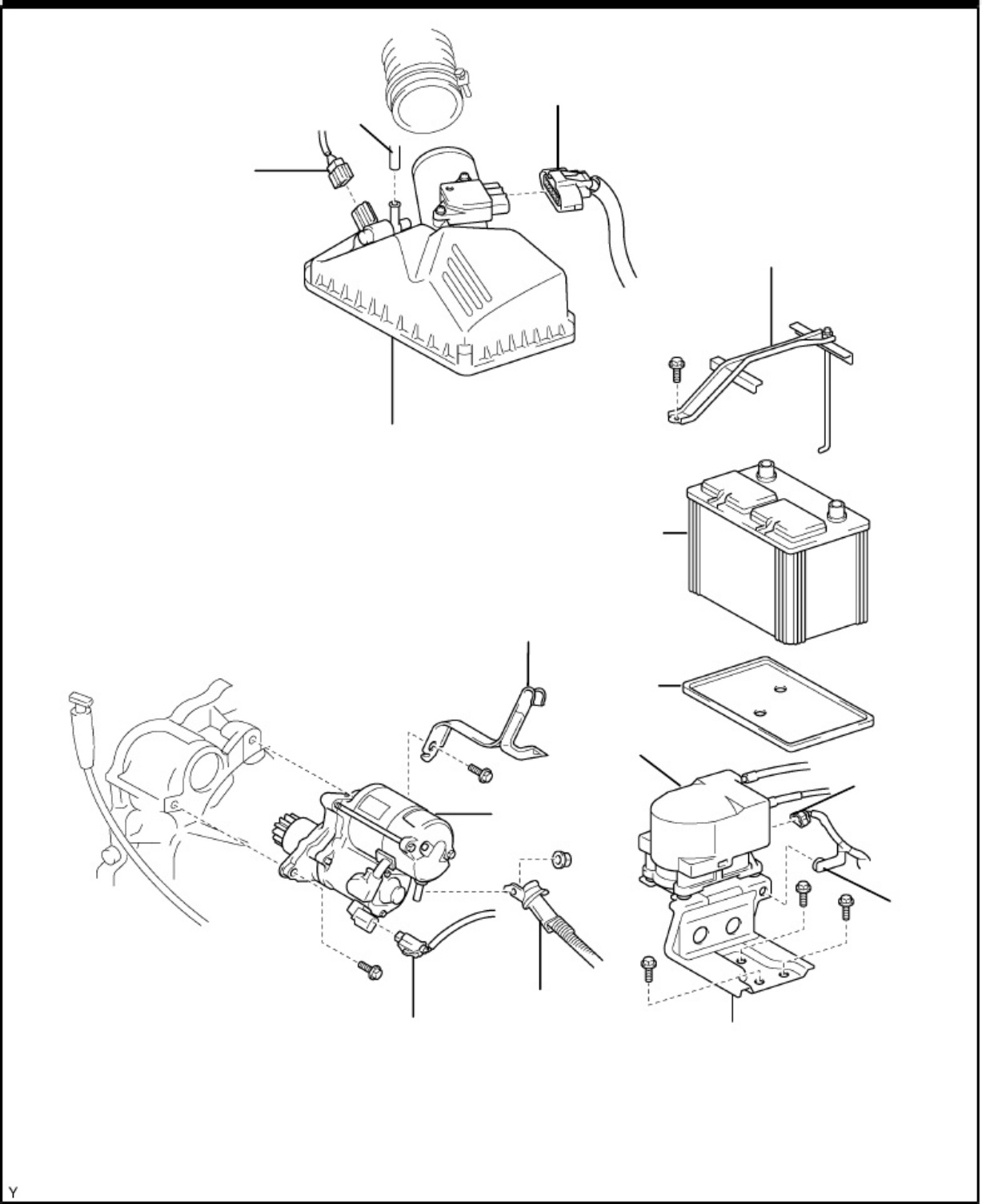 Technical Document 2001 Avalon Starter Disassembly Gui Technical Manual [PDF] cover