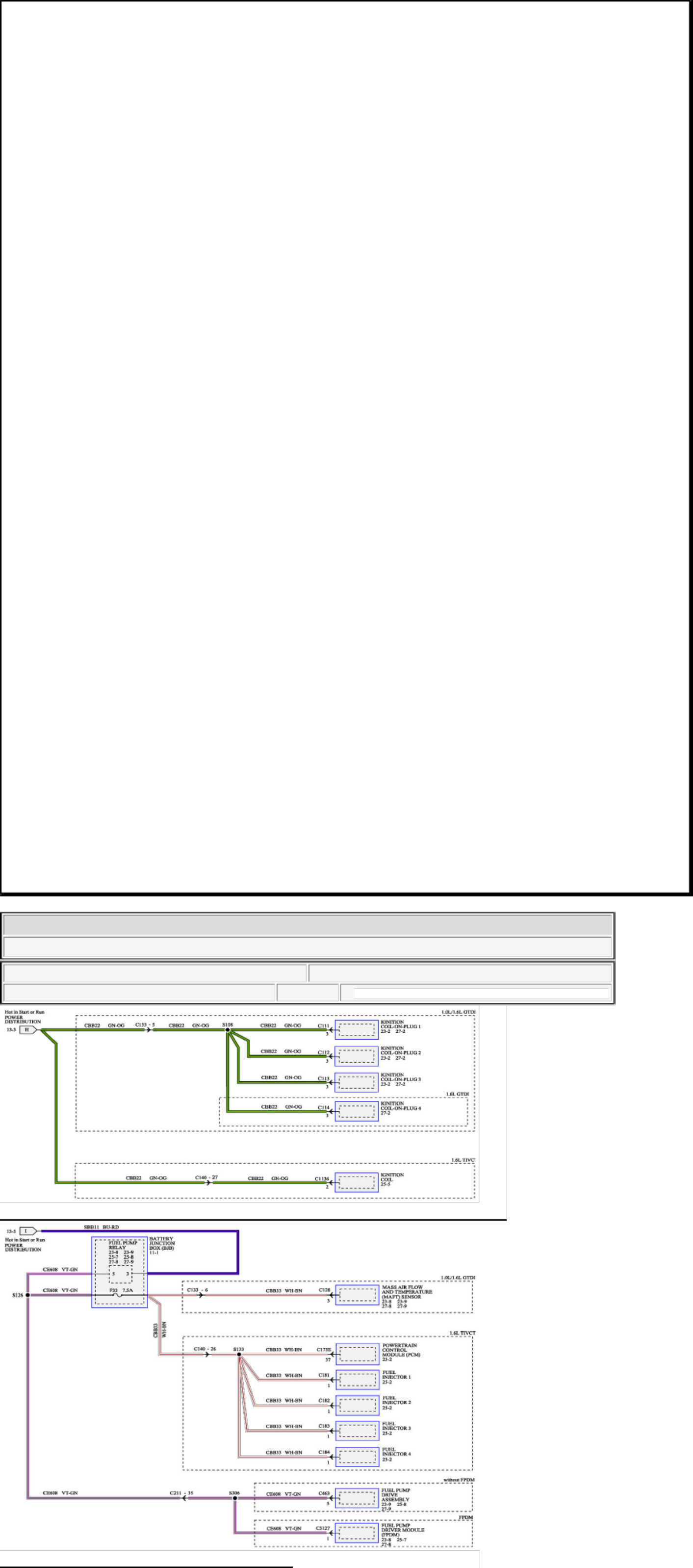 Sample 2 of Technical Document 2014 Ford Fiesta Wiring Diagrams Complete Electrical Wiring Schematic & System Diagram [PDF]