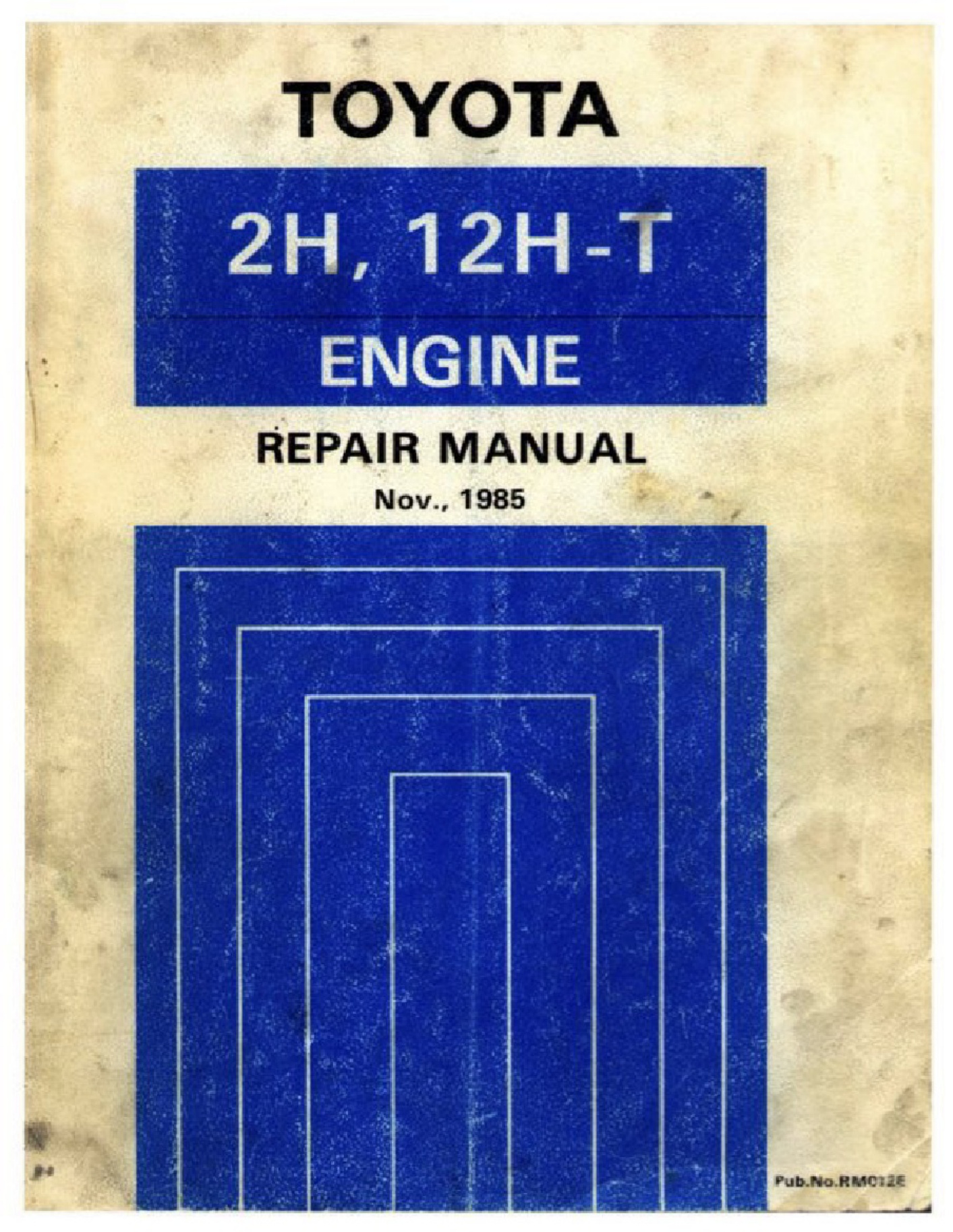 Technical Document 2H - 12HT Engine Technical Manual [PDF] cover