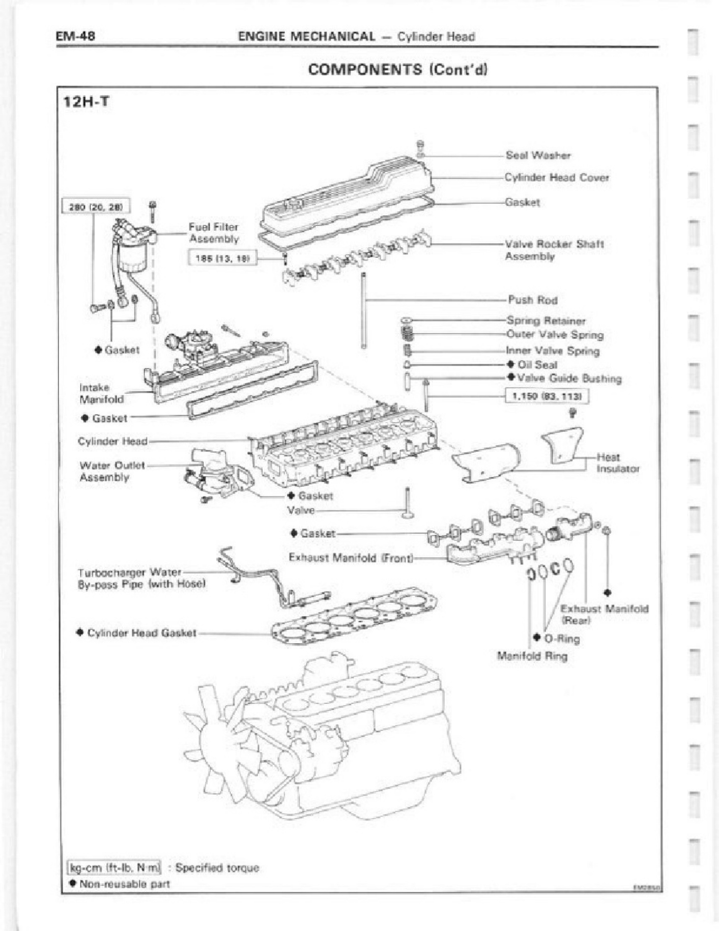 Sample 5 of Technical Document 2H - 12HT Engine Technical Manual [PDF]