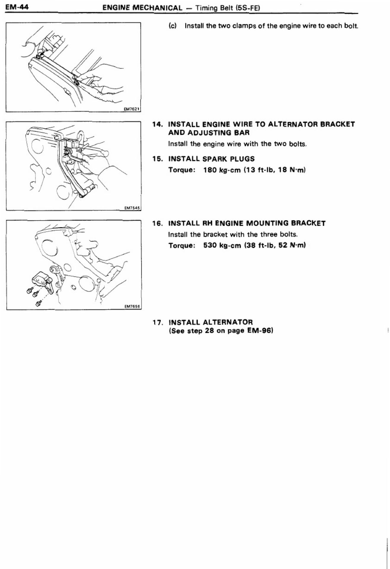 Sample 4 of Technical Document 3sge 3sgte 5sfe Engine Workshop Service Manual [PDF]