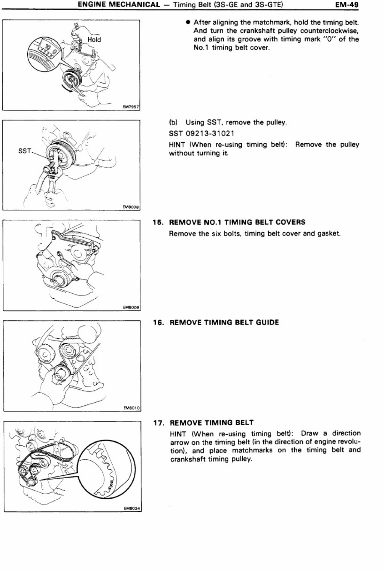 Sample 5 of Technical Document 3sge 3sgte 5sfe Engine Workshop Service Manual [PDF]