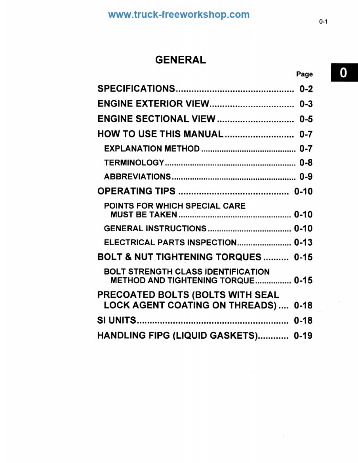 Sample 2 of Technical Document 4Y Engine Inspection and Adjustment Technical Manual [PDF]