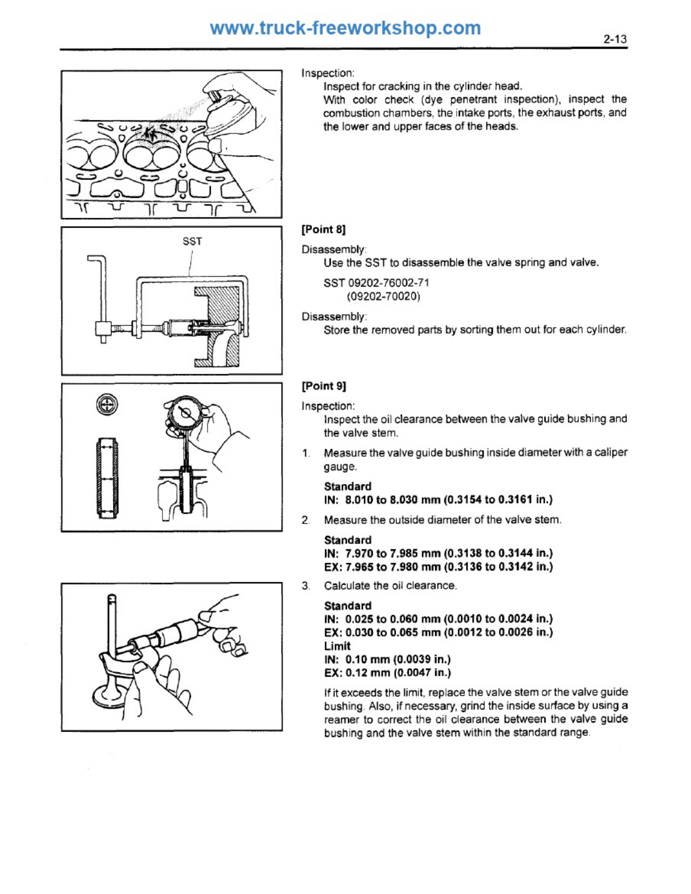 Sample 4 of Technical Document 4Y Engine Inspection and Adjustment Technical Manual [PDF]