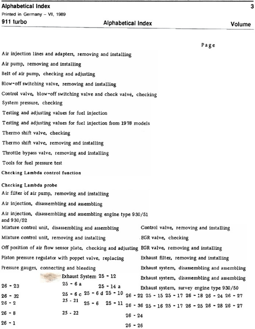 Sample 2 of Technical Document 911 Turbo Workshop Service Manual [PDF]