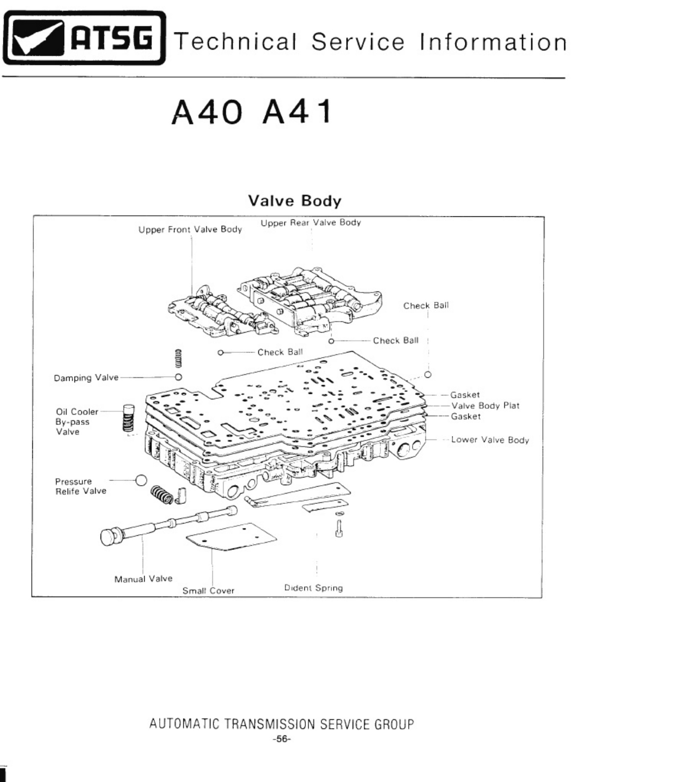 Sample 6 of Technical Document A40 Series Transmission Technical Manual [PDF]