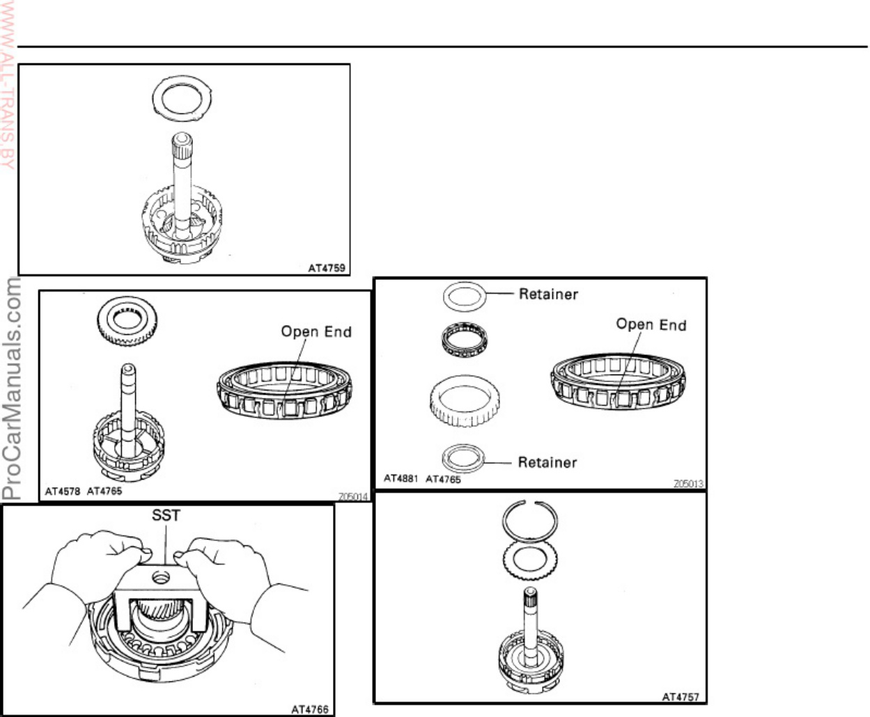 Sample 5 of Technical Document A43D Transmission Overview and Guid Technical Manual [PDF]