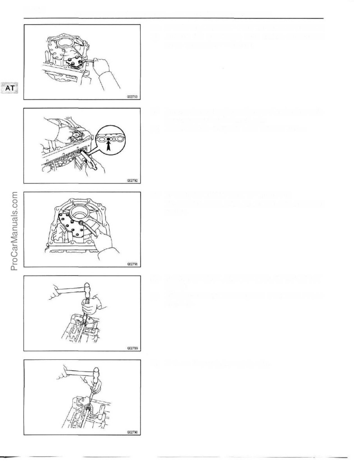 Sample 4 of Technical Document A442F Transmission Workshop Service Manual [PDF]