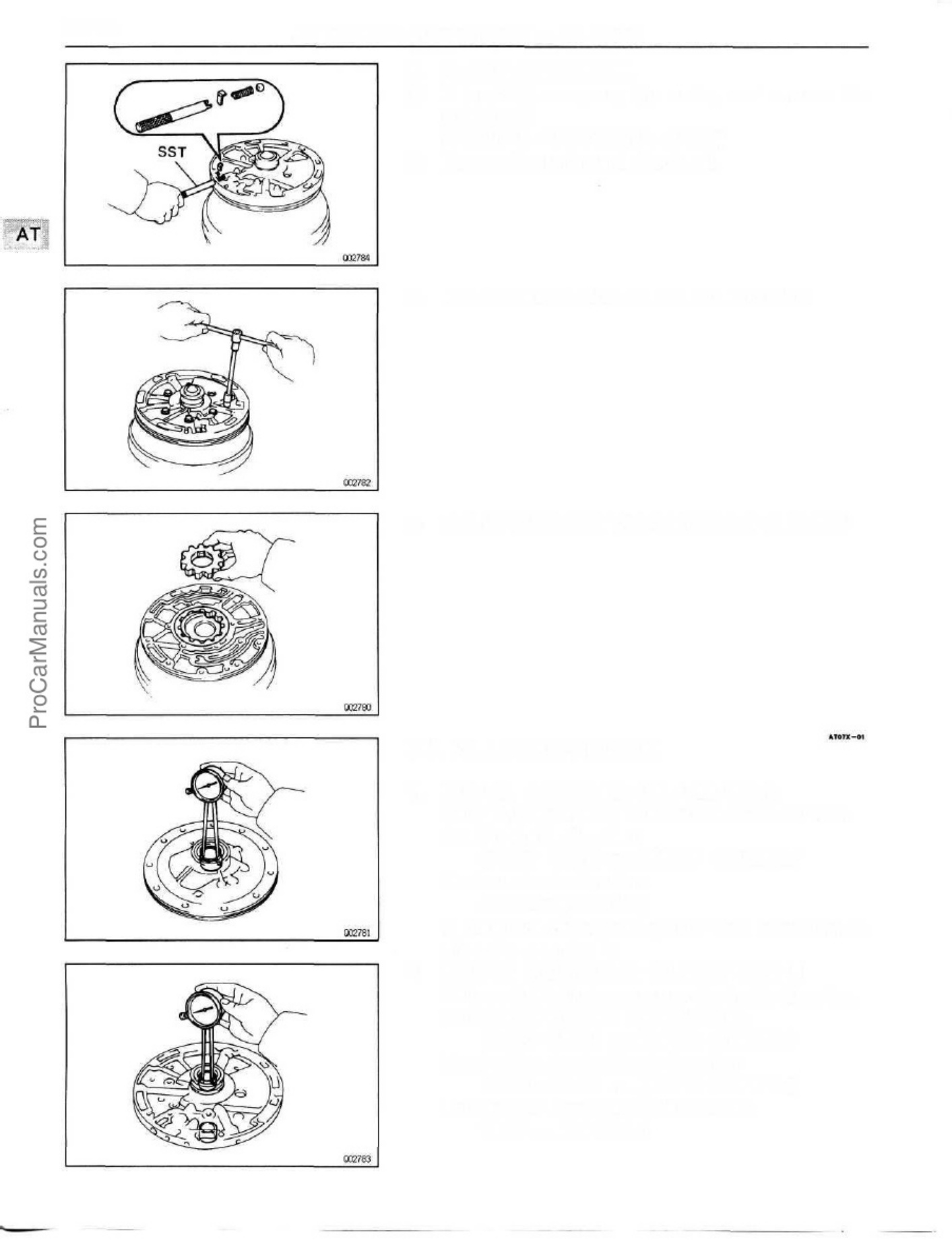 Sample 5 of Technical Document A442F Transmission Workshop Service Manual [PDF]