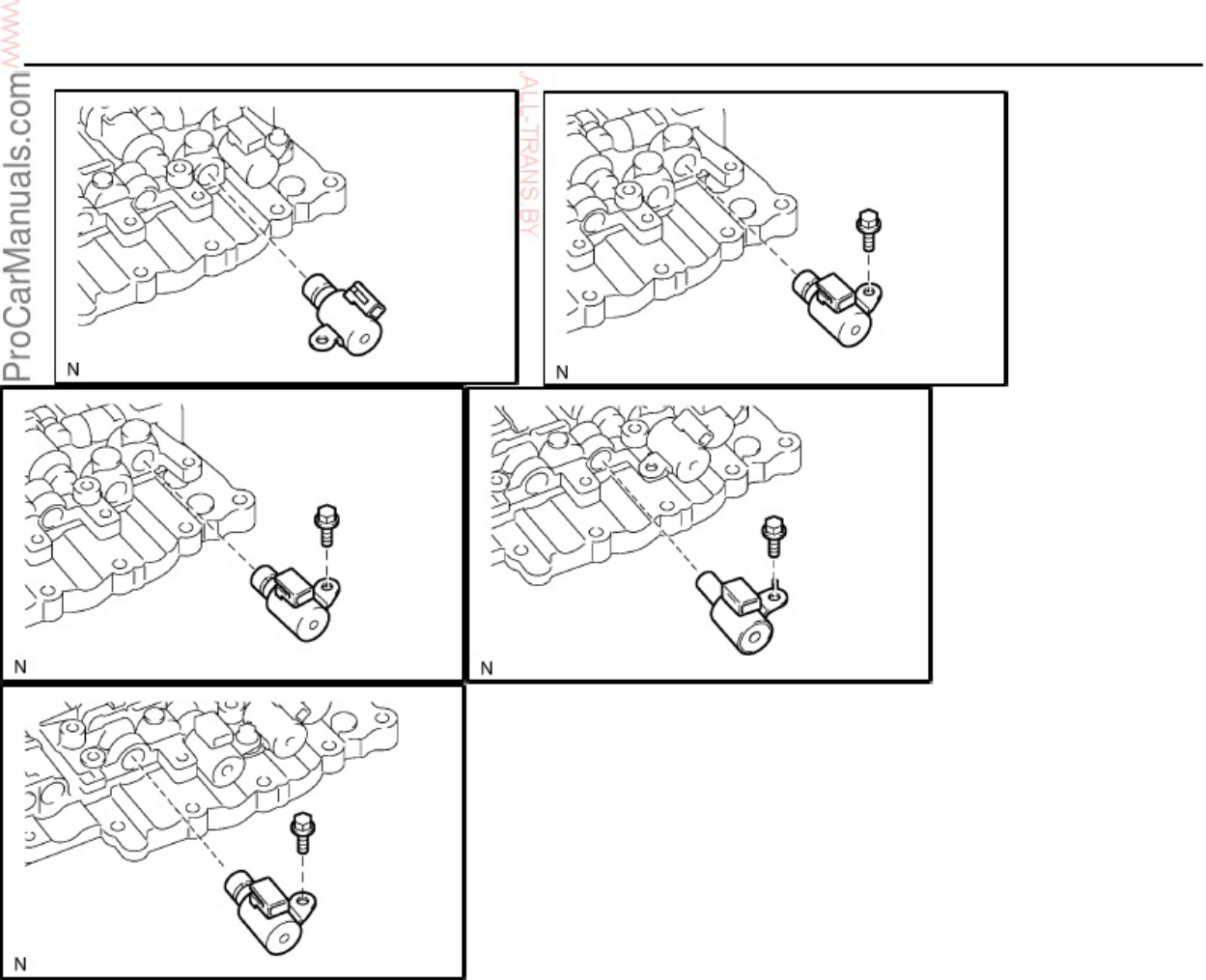 Sample 5 of Technical Document A761E Automatic Transmission Technical Manual [PDF]
