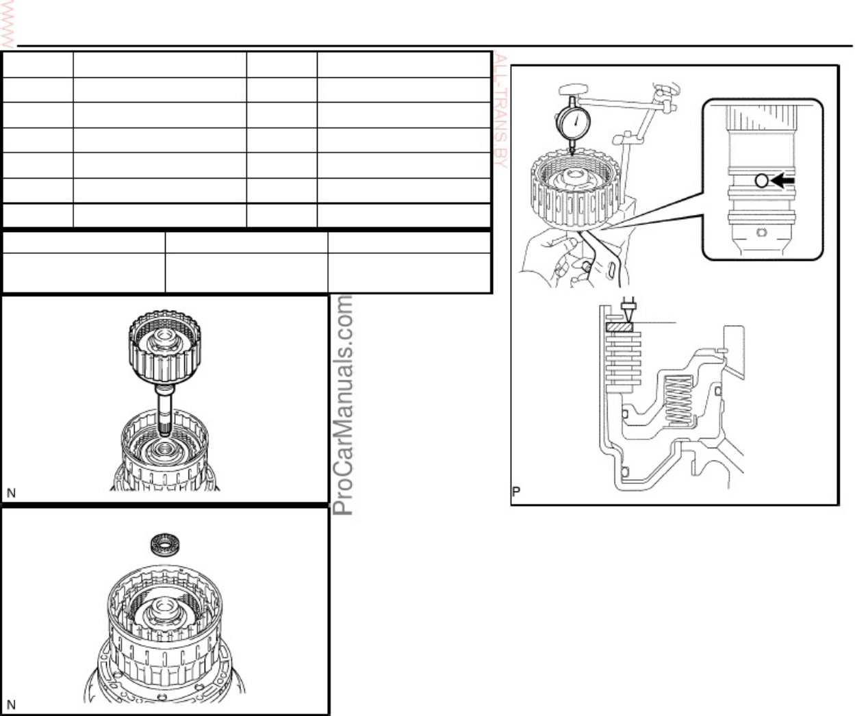 Sample 7 of Technical Document A761E Automatic Transmission Technical Manual [PDF]