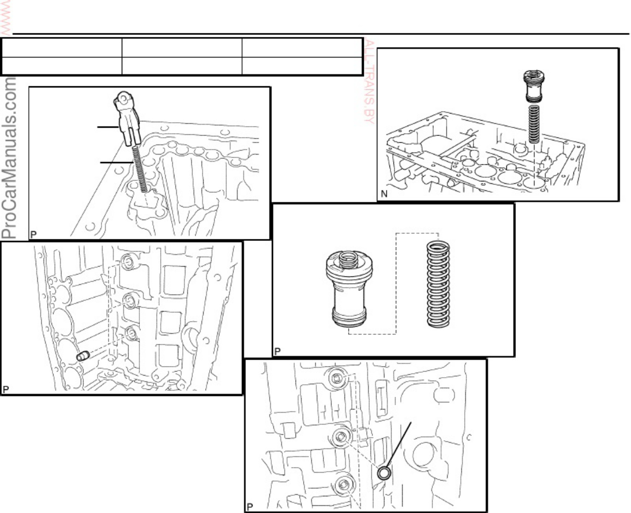 Sample 8 of Technical Document A761E Automatic Transmission Technical Manual [PDF]