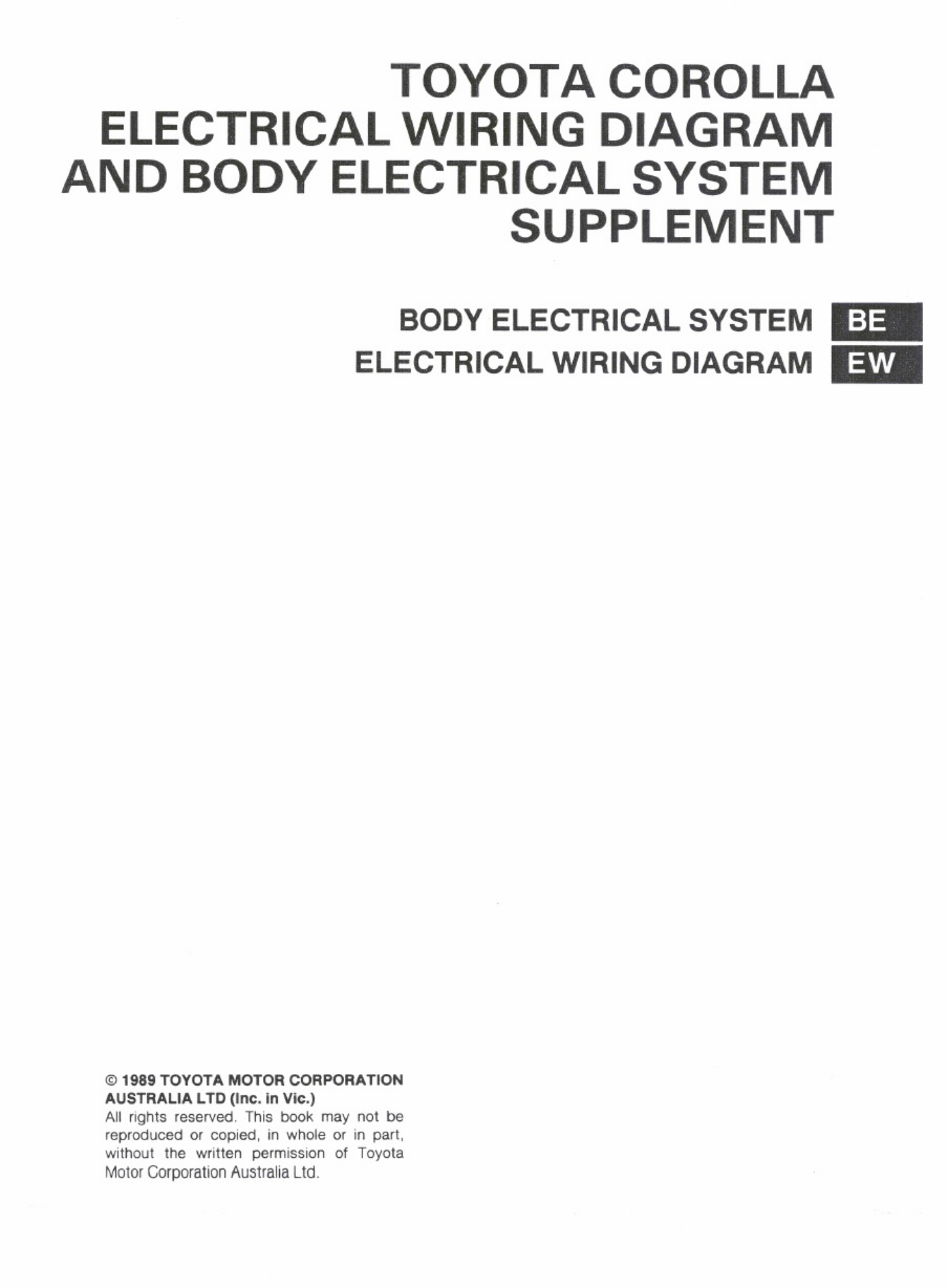Technical Document AE92 Wiring Diagram Supp_216730607 Complete Electrical Wiring Schematic & System Diagram [PDF] cover