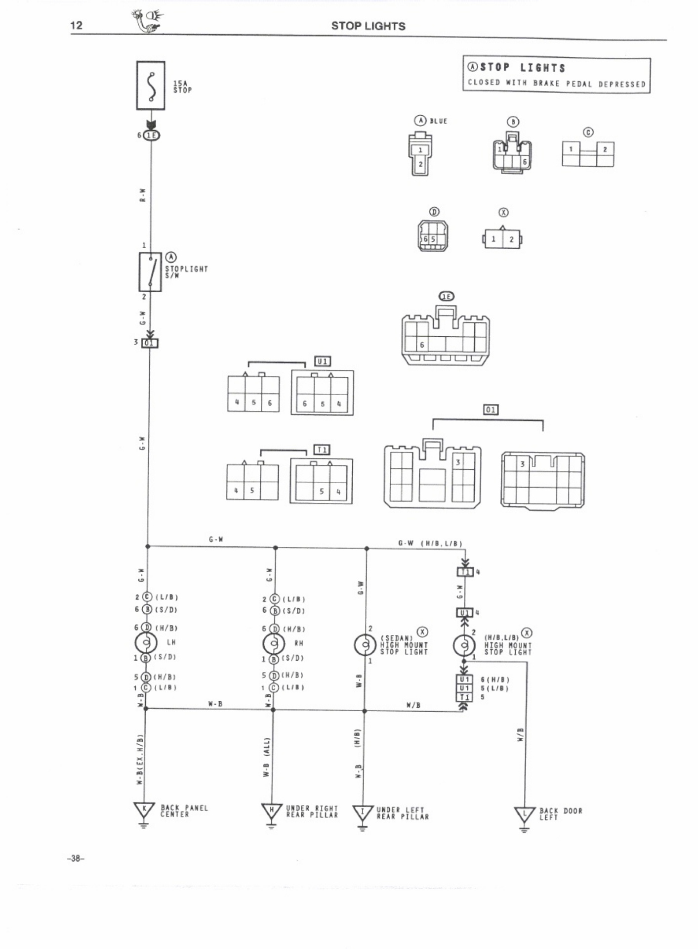 Sample 6 of Technical Document AE92 Wiring Diagram Supp Complete Electrical Wiring Schematic & System Diagram [PDF]