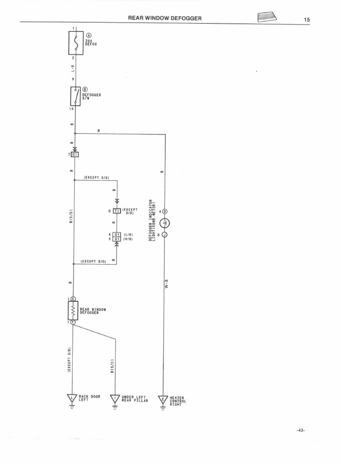 Sample 7 of Technical Document AE92 Wiring Diagram Supp Complete Electrical Wiring Schematic & System Diagram [PDF]