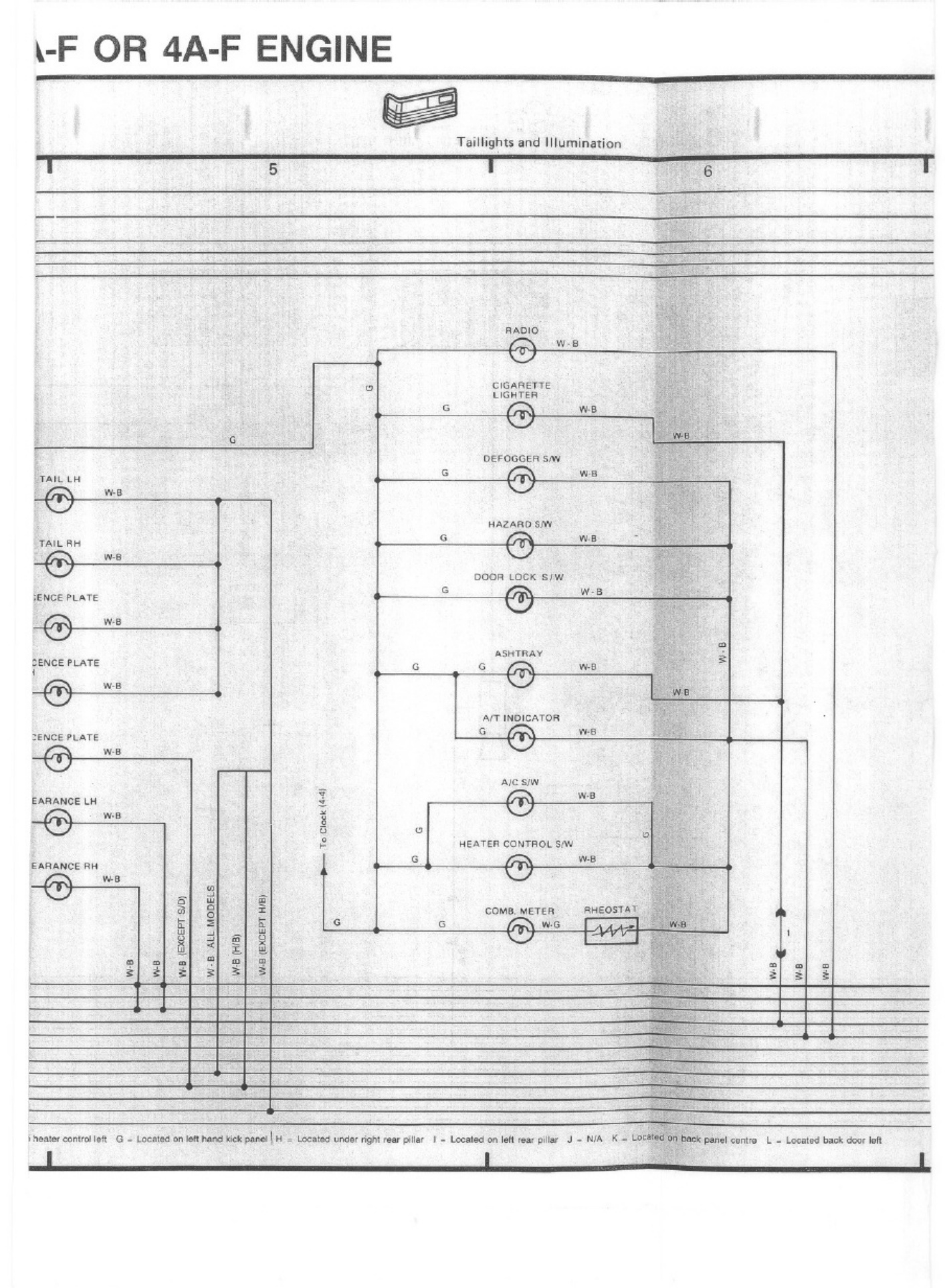 Sample 8 of Technical Document AE92 Wiring Diagram Supp Complete Electrical Wiring Schematic & System Diagram [PDF]