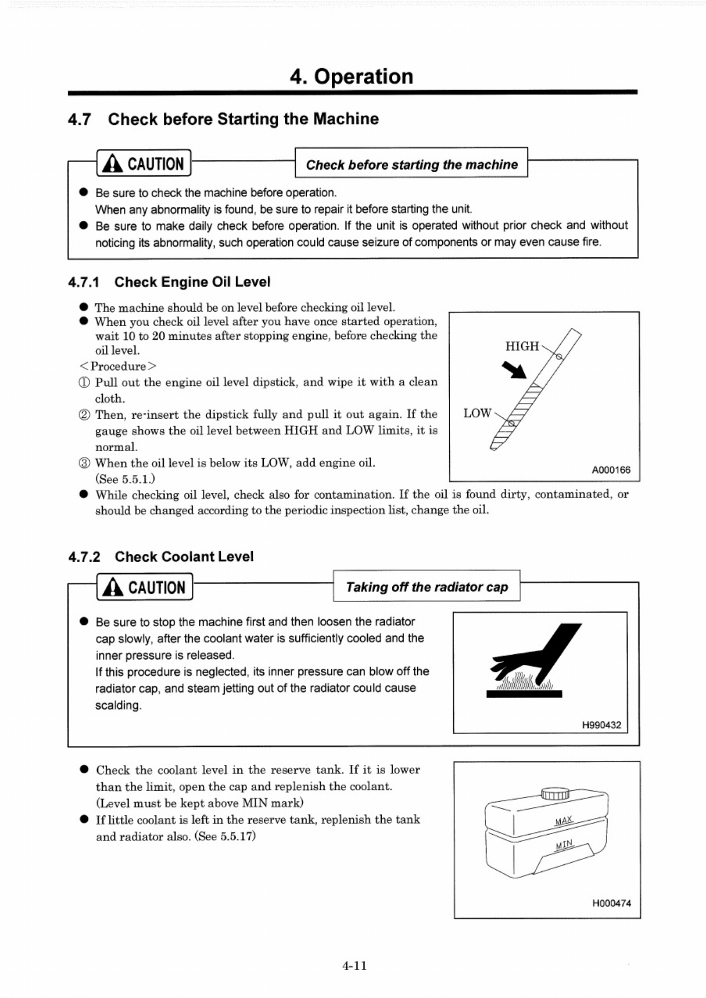 Sample 7 of Technical Document AIRMAN Machine Operation Operation & Maintenance Manual (OMM) [PDF]