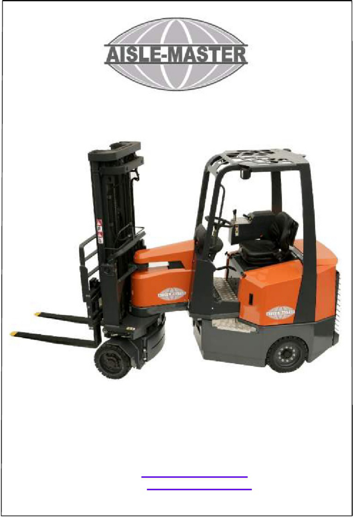 Sample 3 of Technical Document Aisle-Master 20SE Workshop Service Manual [PDF]
