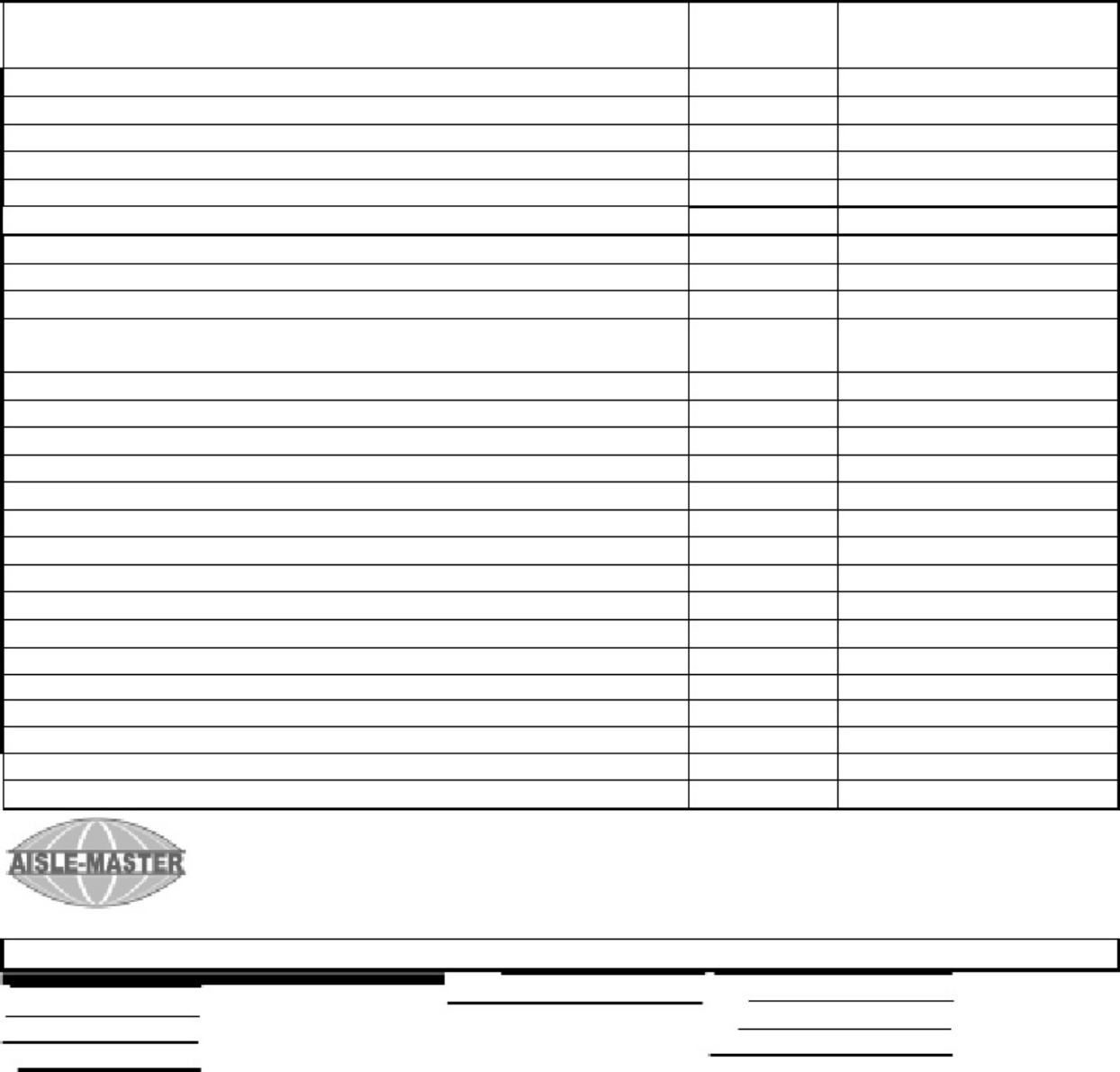Sample 8 of Technical Document Aisle-Master 20SE Workshop Service Manual [PDF]
