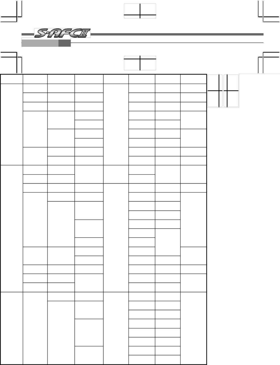 Sample 5 of Technical Document Apex i AFC2 Wiring Complete Electrical Wiring Schematic & System Diagram [PDF]