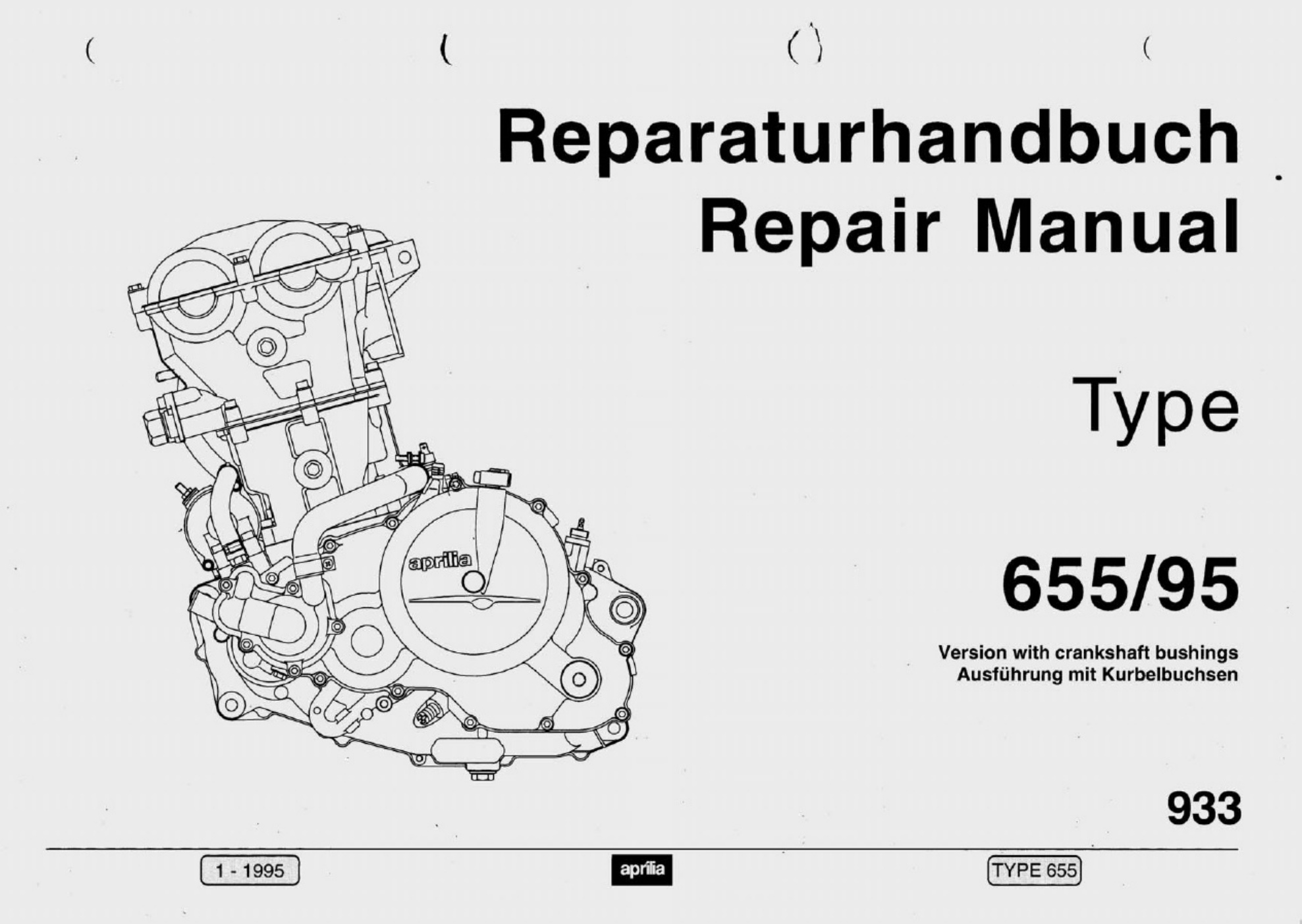 Technical Document Aprilia Pegaso Engine Workshop Service Manual [PDF] cover