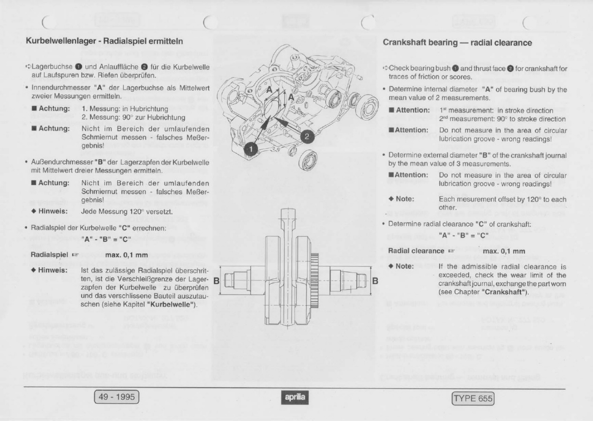 Sample 4 of Technical Document Aprilia Pegaso Engine Workshop Service Manual [PDF]