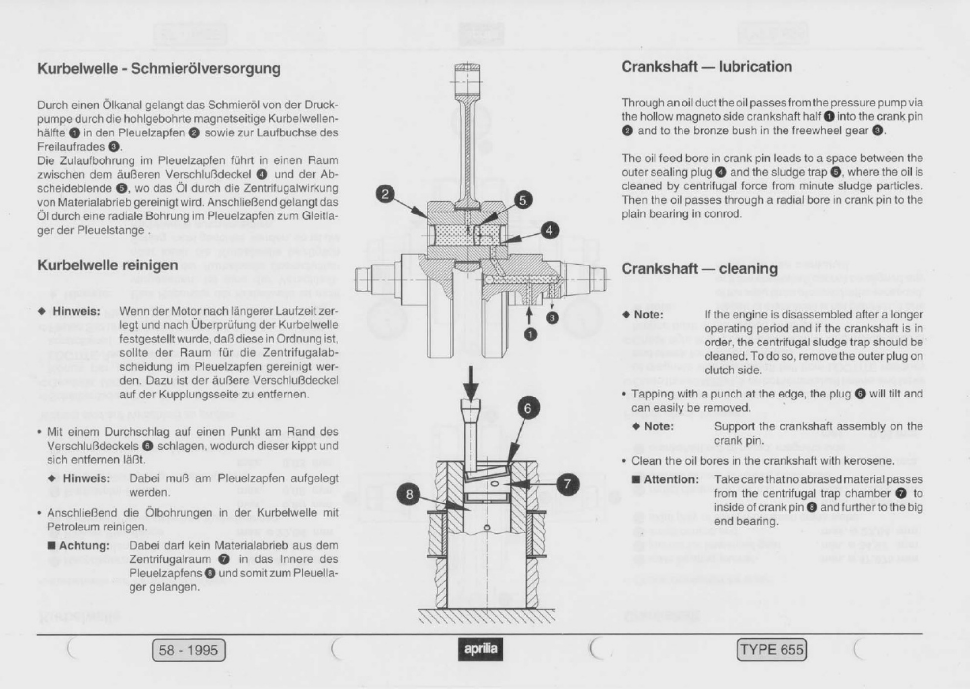 Sample 5 of Technical Document Aprilia Pegaso Engine Workshop Service Manual [PDF]