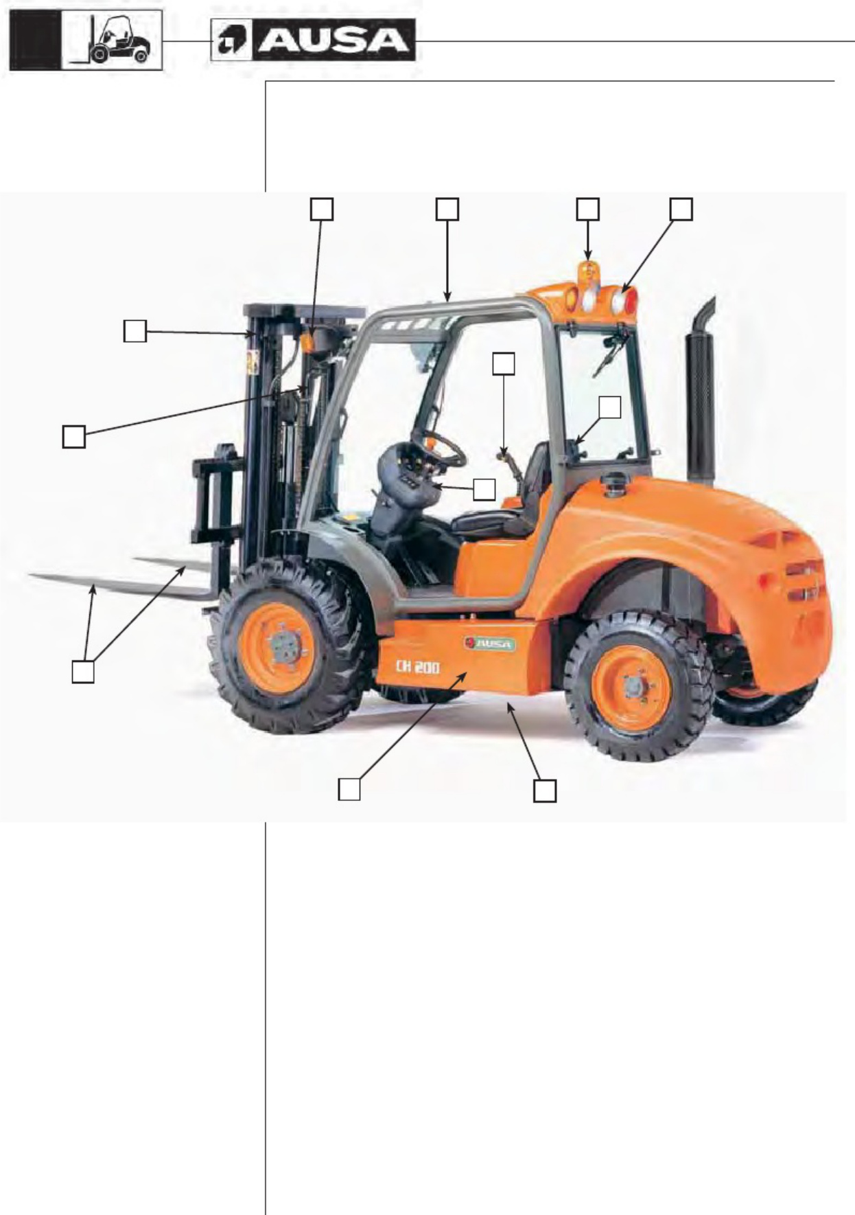 Sample 2 of Technical Document AUSA Forklift Operator s Technical Manual [PDF]