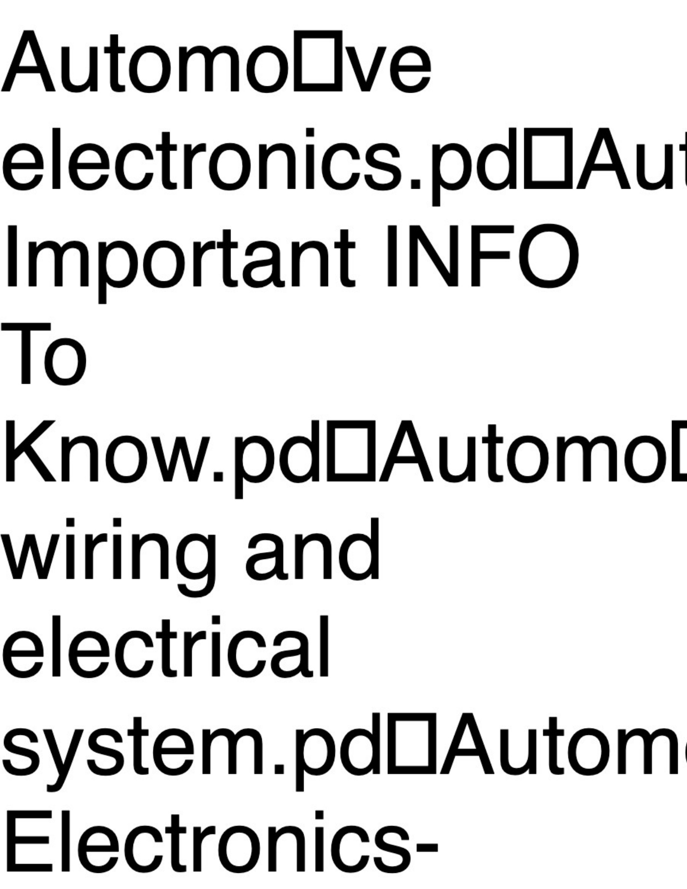 Sample 6 of Technical Document Automotive Software Downloads Colle Technical Manual [PDF]