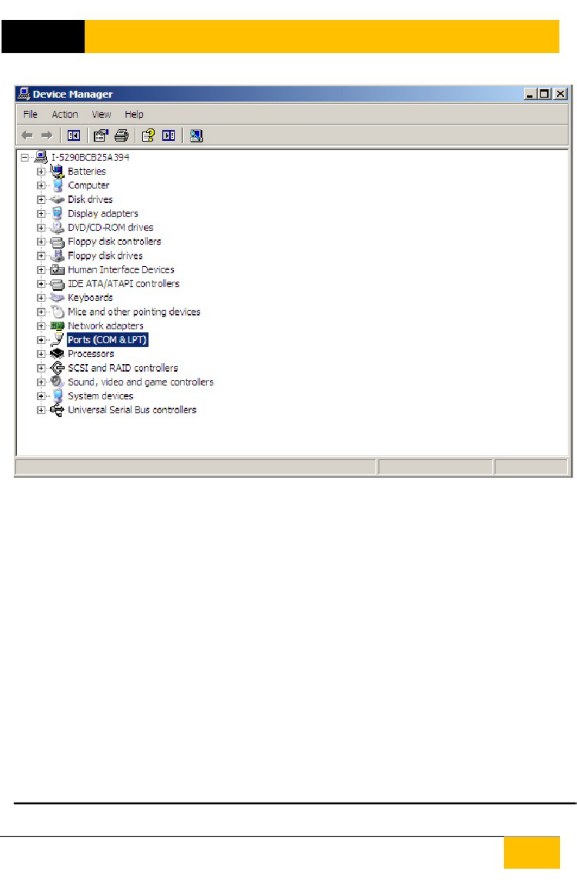 Sample 6 of Technical Document AVDI Common User Technical Manual [PDF]
