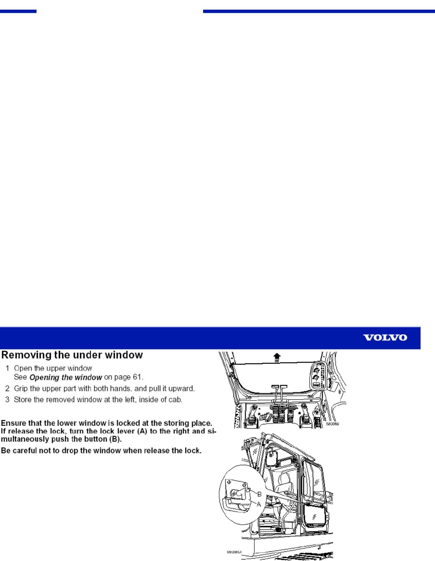 Sample 4 of Technical Document B-Series Excavator Operator Trainin Technical Manual [PDF]